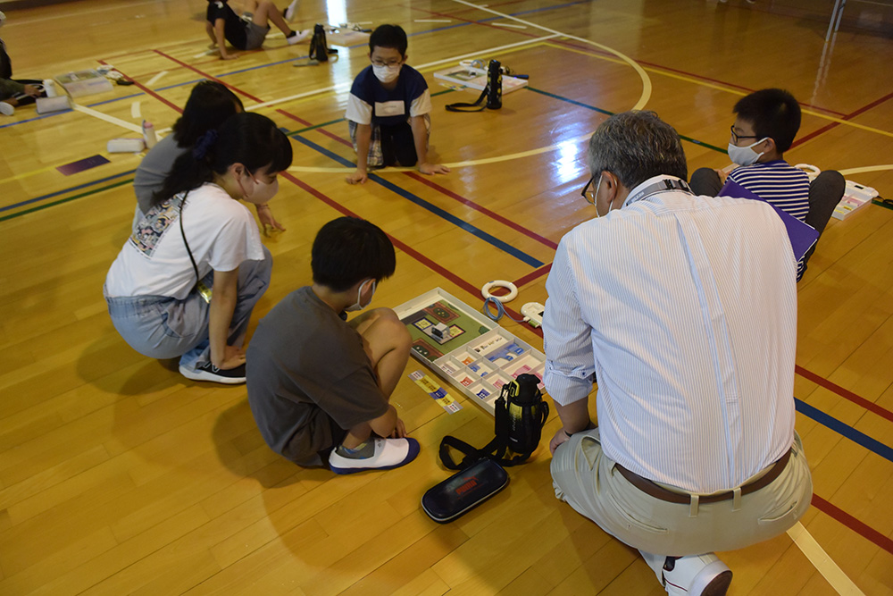 未来モビリティプログラミング教室を開催。