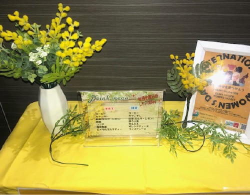 大阪トヨペット店舗での取り組みの様子