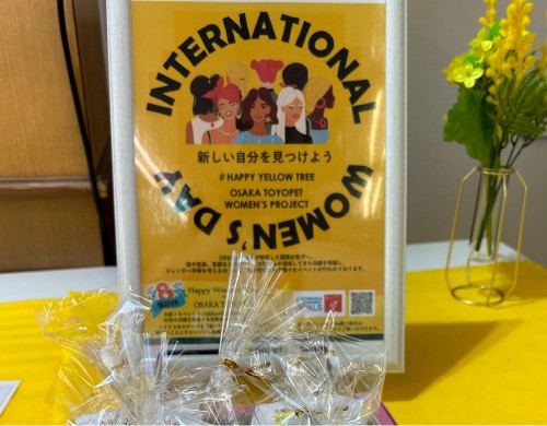 大阪トヨペット店舗での取り組みの様子