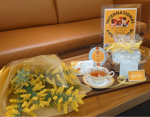 大阪トヨペット店舗での取り組みの様子