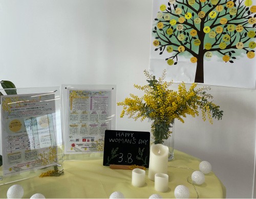 大阪トヨペット店舗での取り組みの様子