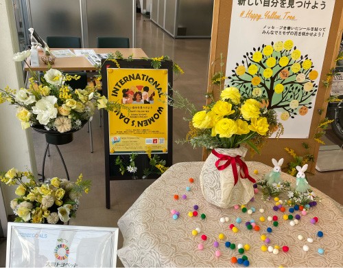 大阪トヨペット店舗での取り組みの様子