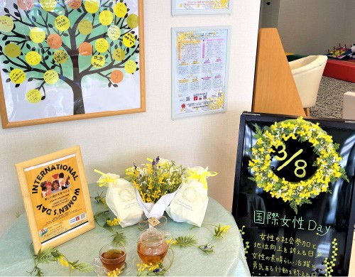 大阪トヨペット店舗での取り組みの様子