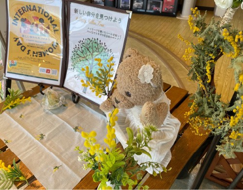 大阪トヨペット店舗での取り組みの様子