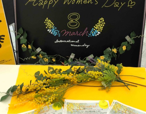 大阪トヨペット店舗での取り組みの様子