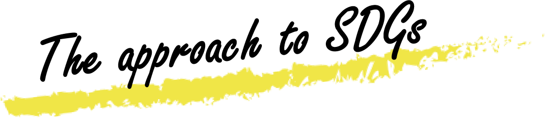 The approach to SDGs