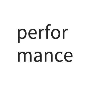 performance