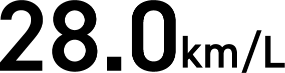 28.0km/L